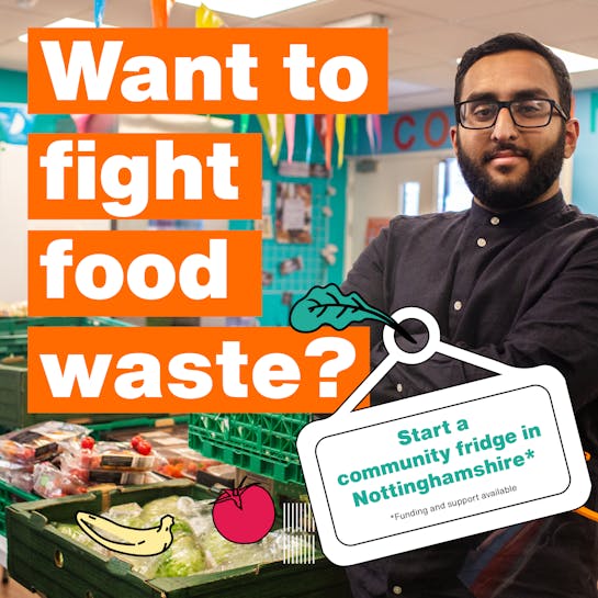 NOTTINGHAMSHIRE COMMUNITY FRIDGE OUTREACH AD