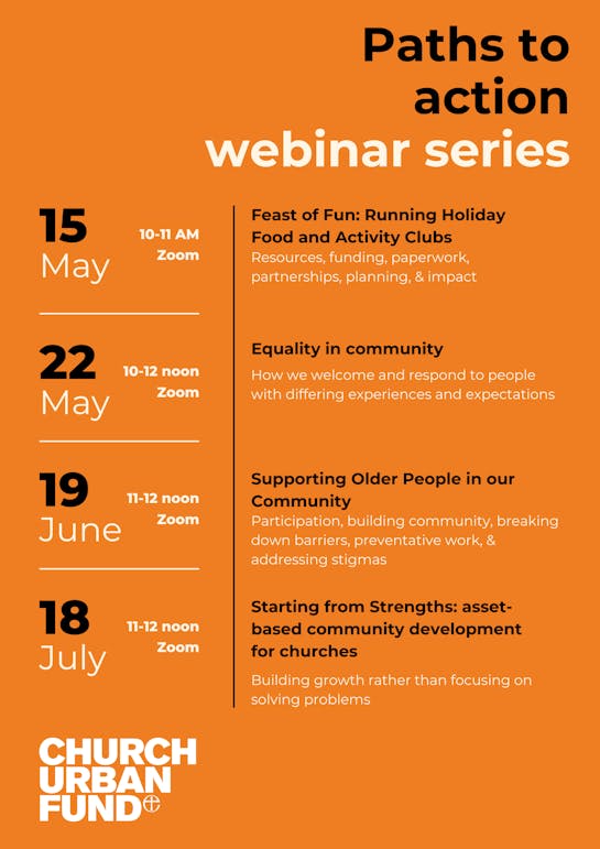 Webinar full schedule