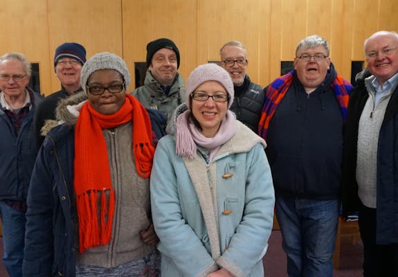 Sleepout volunteers in Norfolk