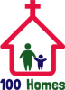 100 HOMES LOGO