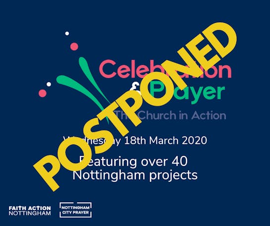 Church In Action 2020 POSTPONED FB Post