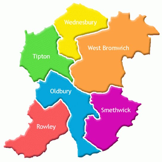 Sandwell Map
