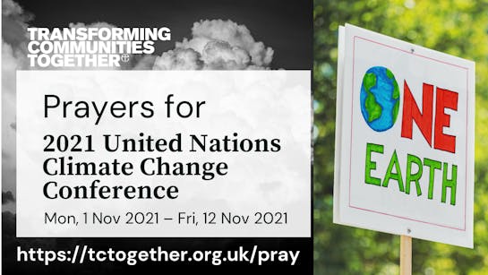 Prayers for COP 26