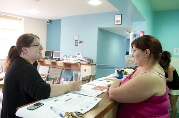 Community cafe counter 600x400