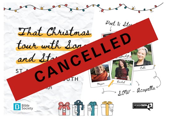 Cancelled Christmas tour