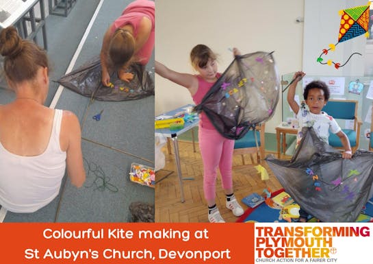 Kite making St Aubyns