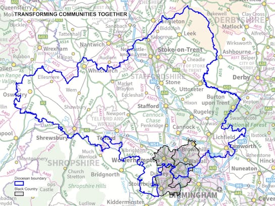 TCT Area map