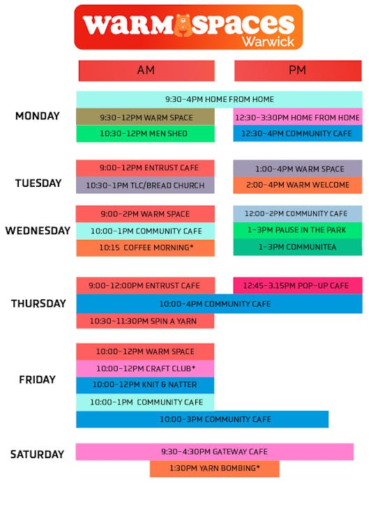 Wws schedule pge 1 March 2023